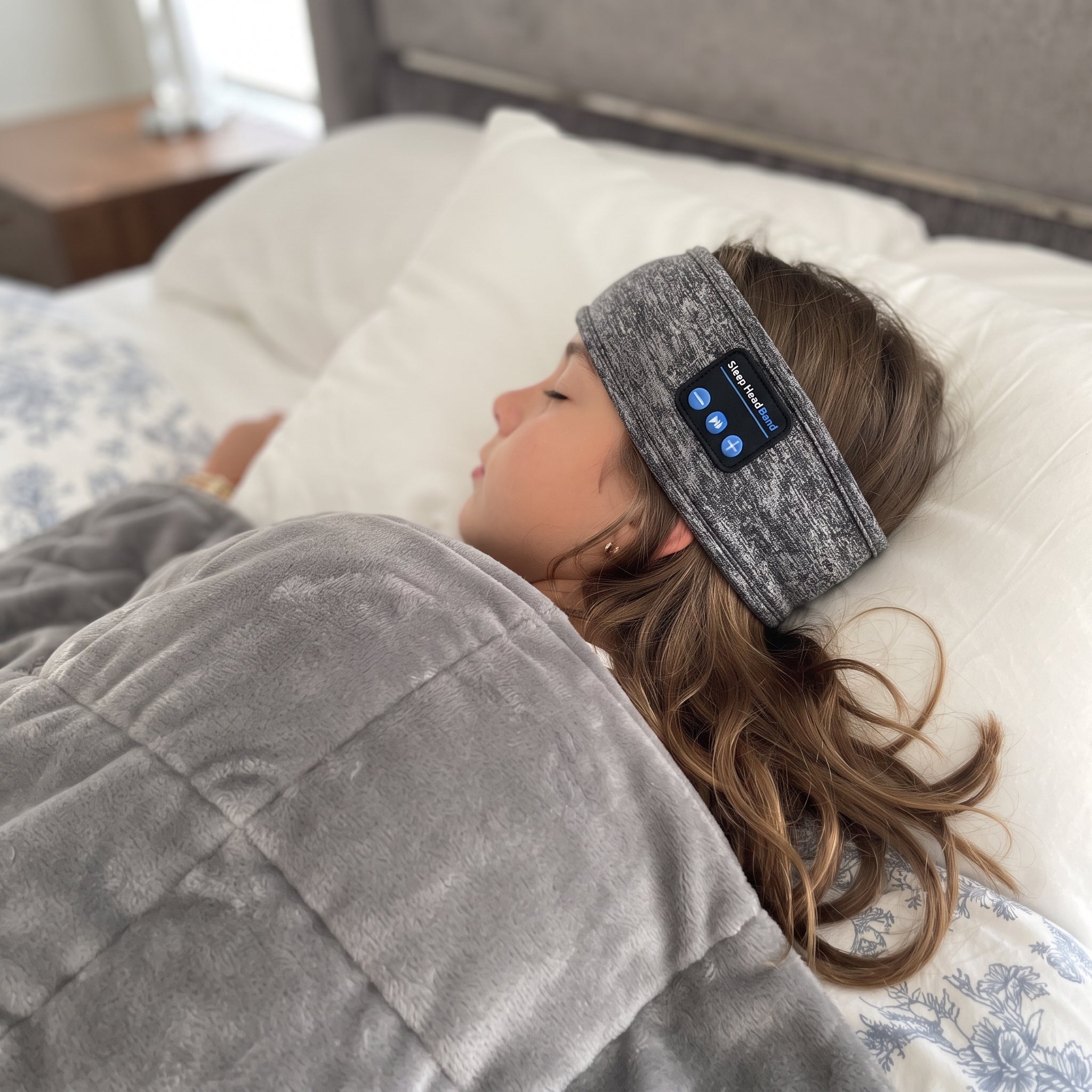 Customer photo of the headband in use