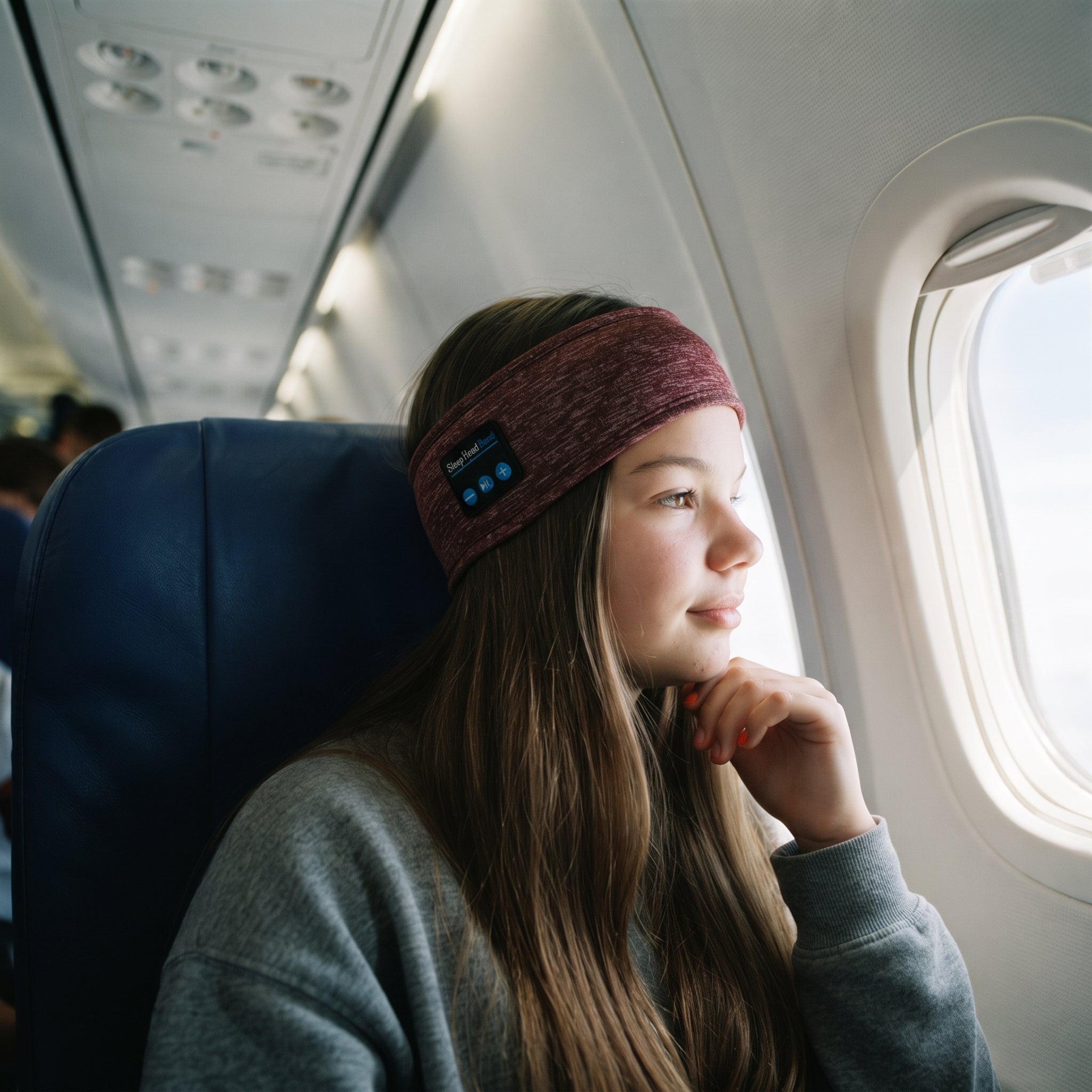 Customer photo of the headband in use